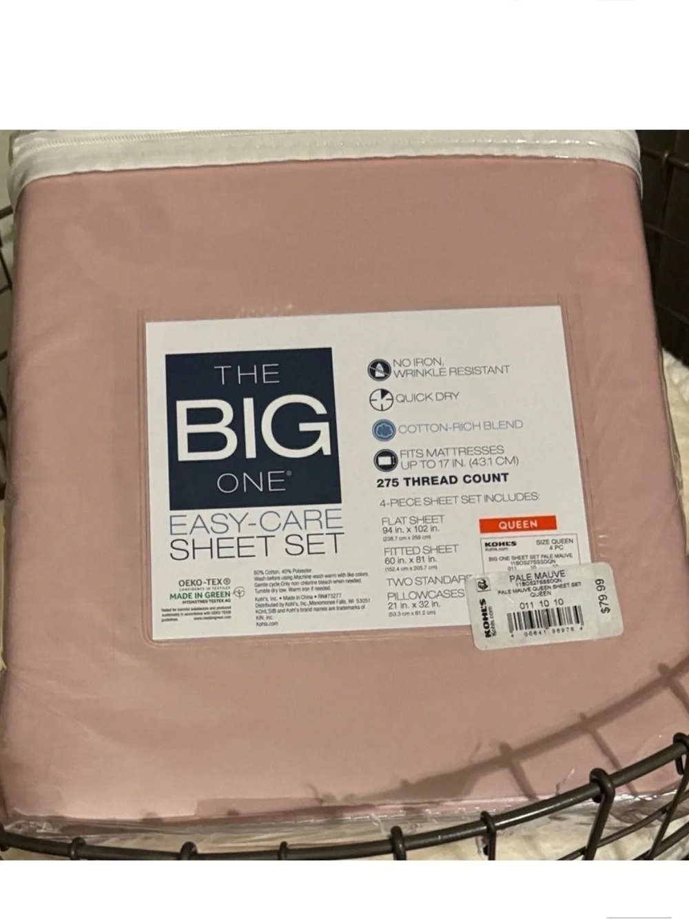 The Big One Easy-Care Sheet Set